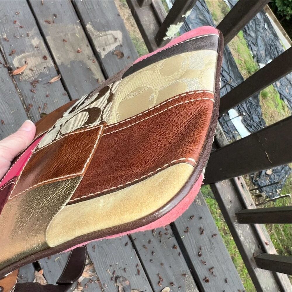 COACH VINTAGE Signature Patchwork Crossbody/Shoulder Bag Limited Edition AUTHNTC - Picture 8 of 13